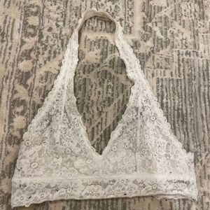 Aerie white lace bralette